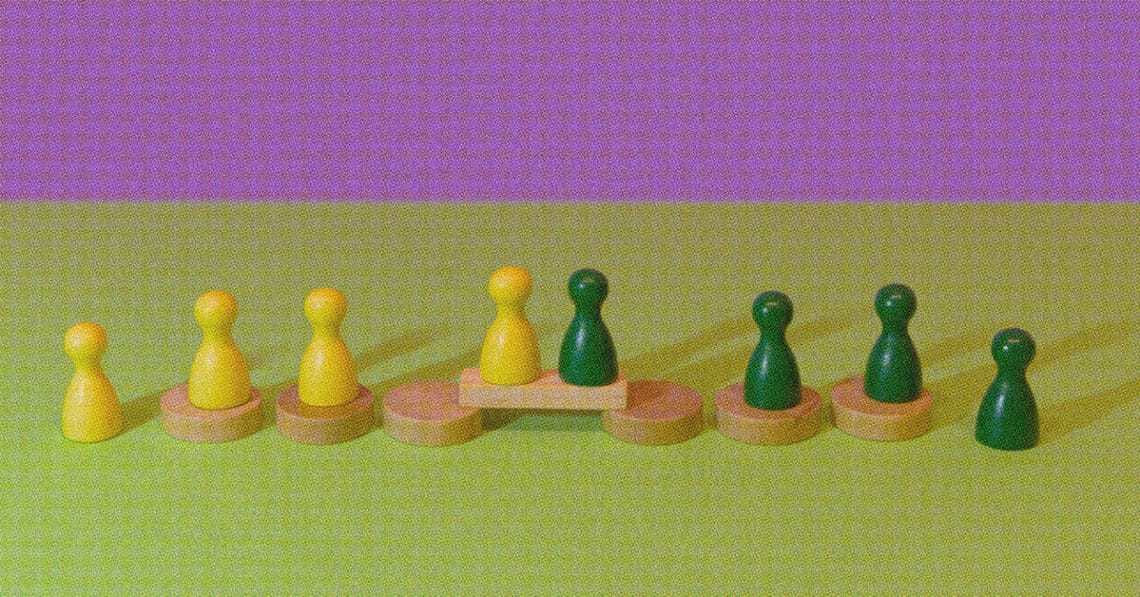 cross functional team concept bridge between departments