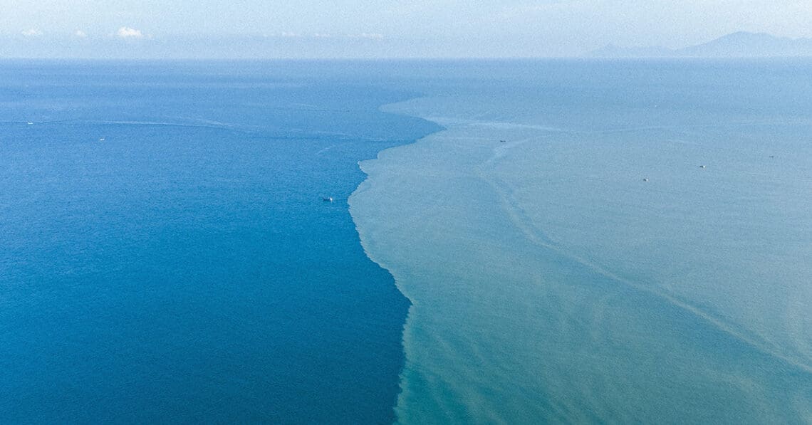 separation of entities concept converging bodies of water