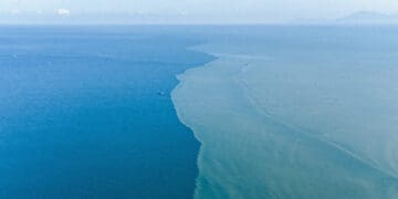 separation of entities concept converging bodies of water