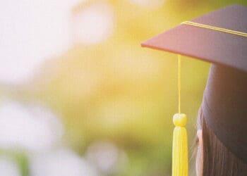college graduate in gown