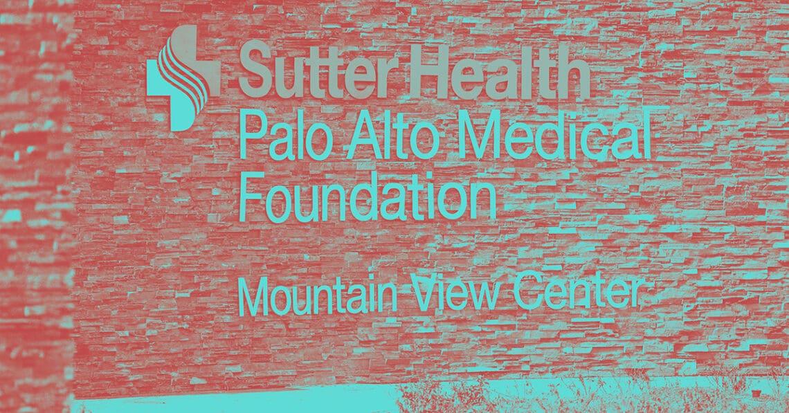 sutter health building sign