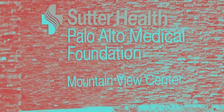 sutter health building sign