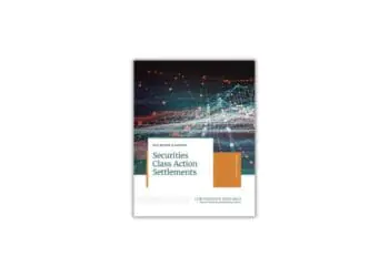 Cornerstone Securities Class Action Settlements 2025 Whitepaper