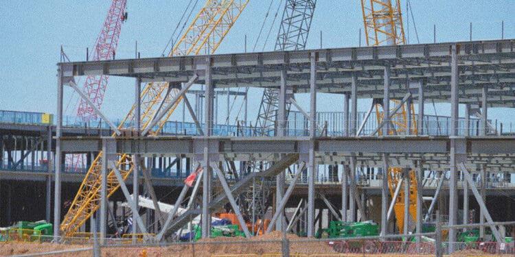 data center under construction