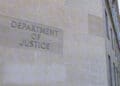 doj building sign