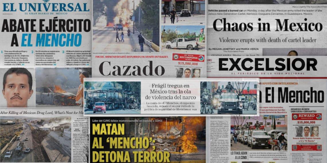 el mencho headline graphic