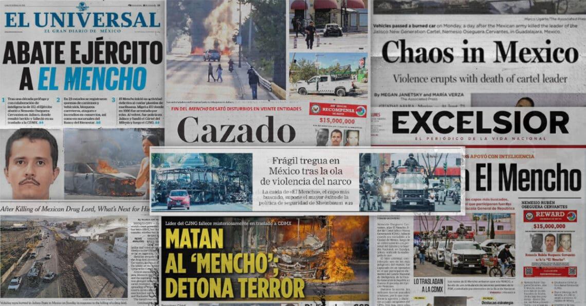 el mencho headline graphic