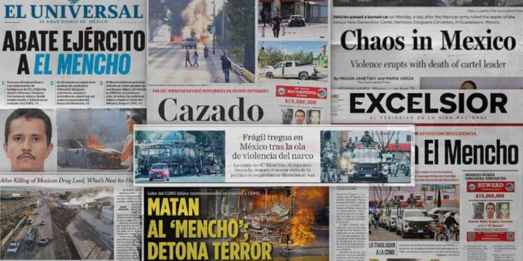 el mencho headline graphic