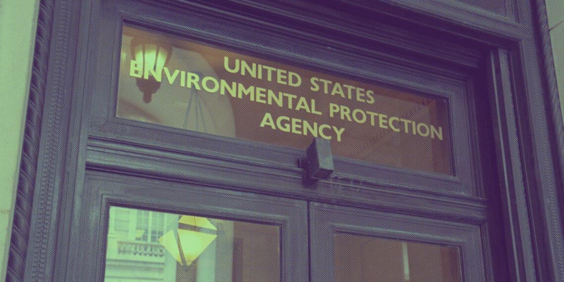 epa sign on building