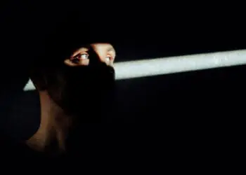 eyes watching in dark