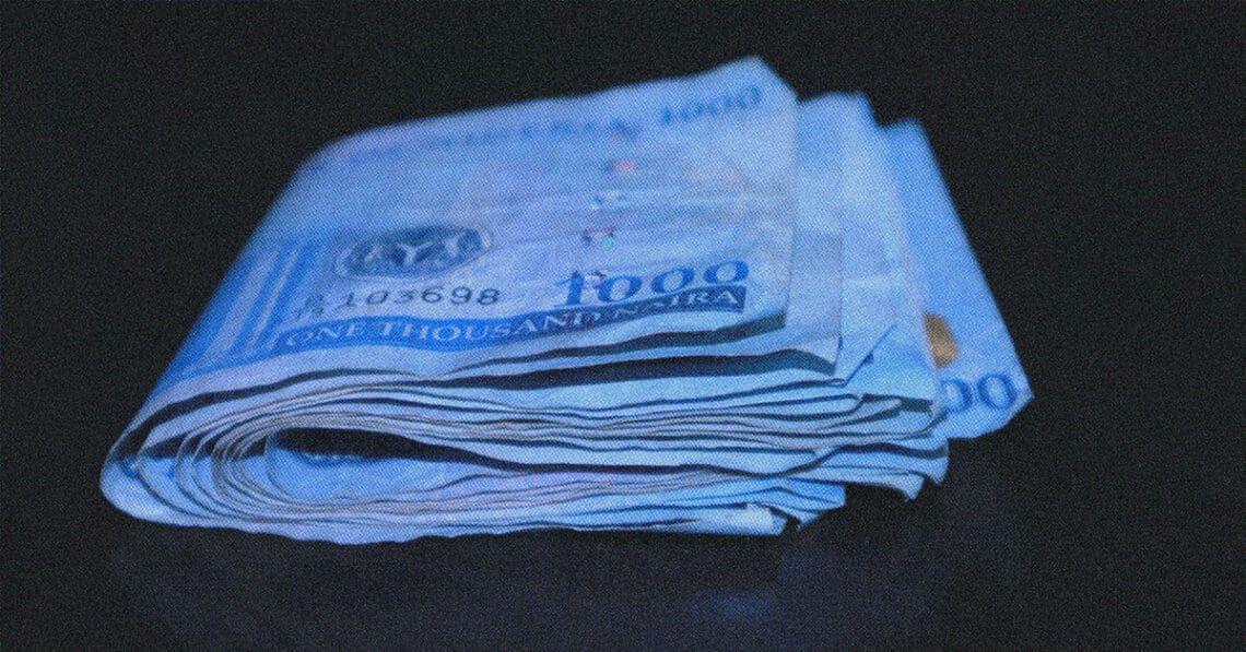 stack of currency