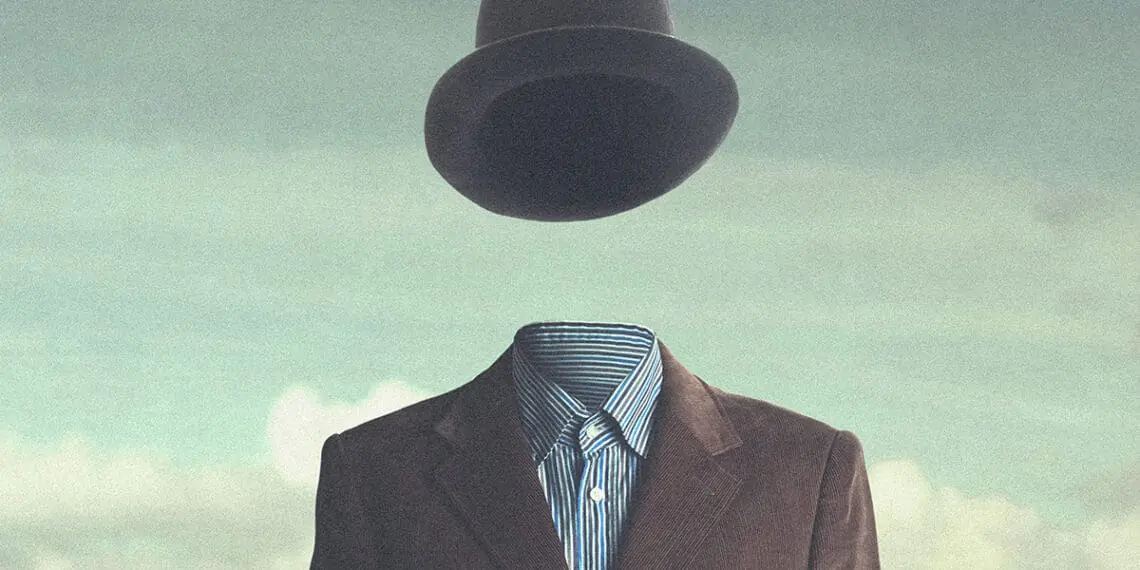 anonymous faceless man