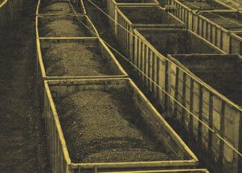 coal ready for transport