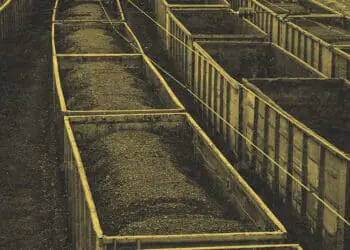 coal ready for transport