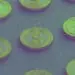crypto tokens on background