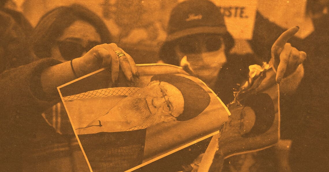 iran supreme leader protest