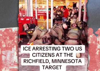 target ice arrests collage parent