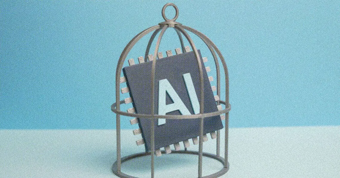 a chip in birdcage