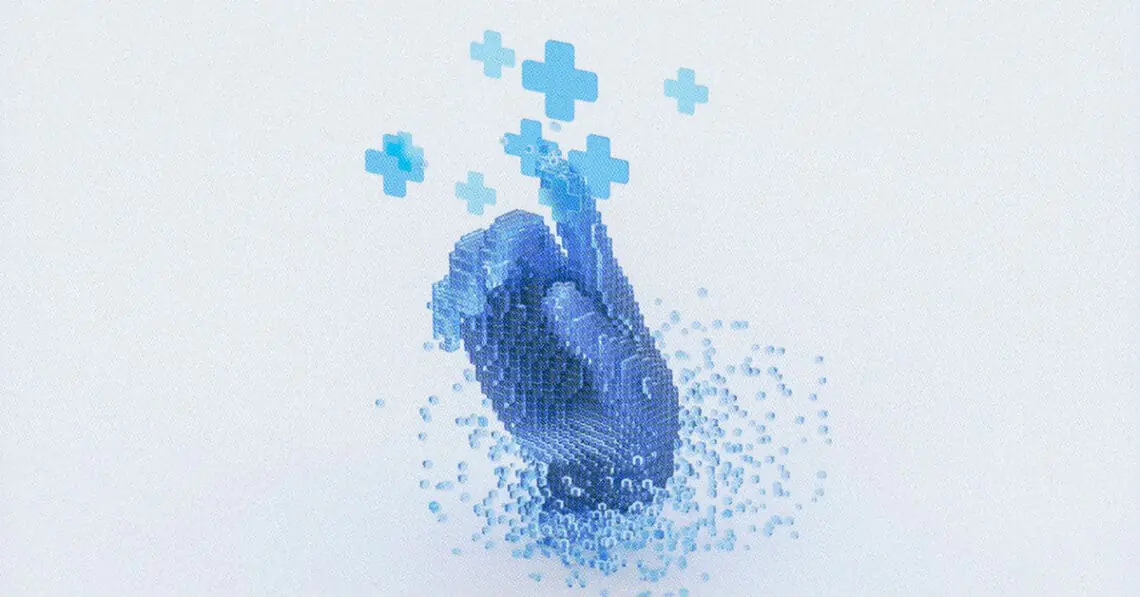 ai insurance concept robot hand
