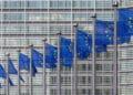 eu flags outside eu building