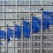 eu flags outside eu building