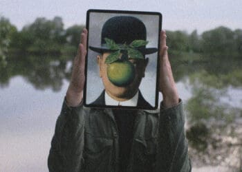 magritte son of man deepfake