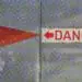 danger sign on wall