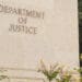 doj building sign