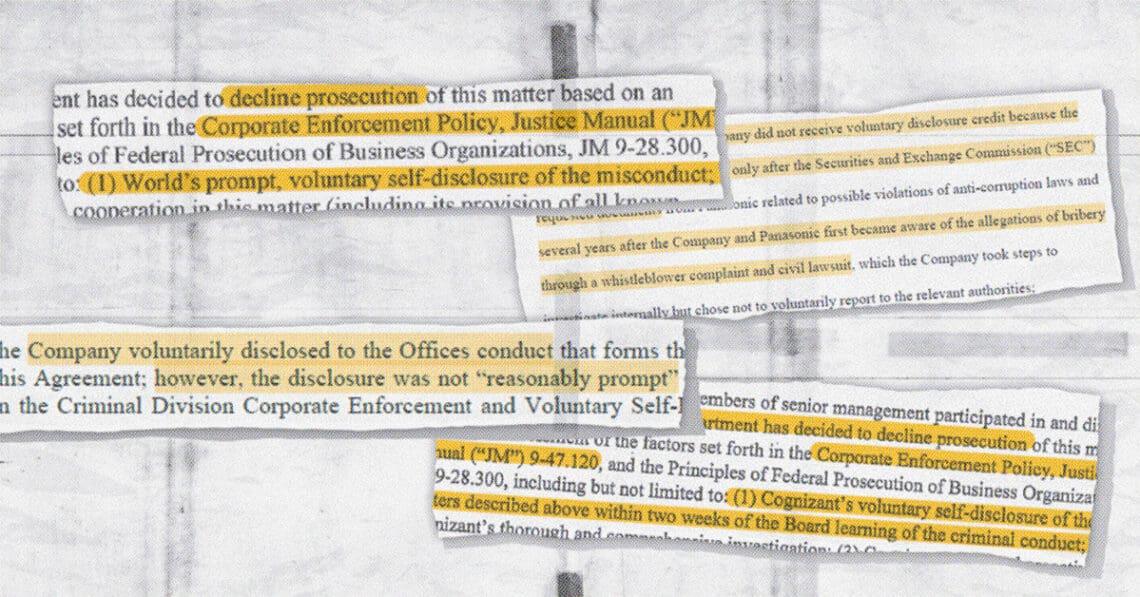 doj timeliness collage