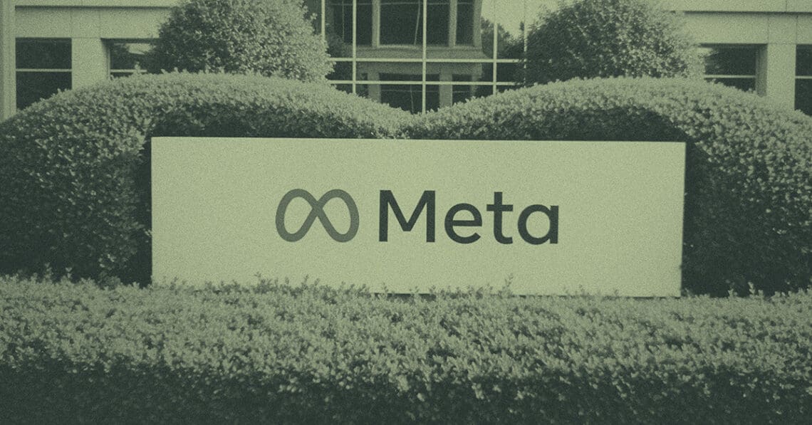 meta company sign