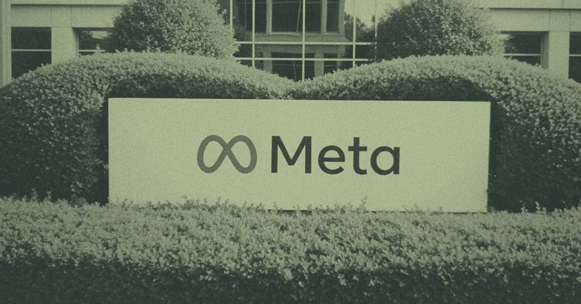 meta company sign