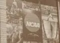 ncaa headquarters building sign