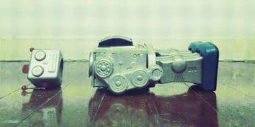 robot fallen over