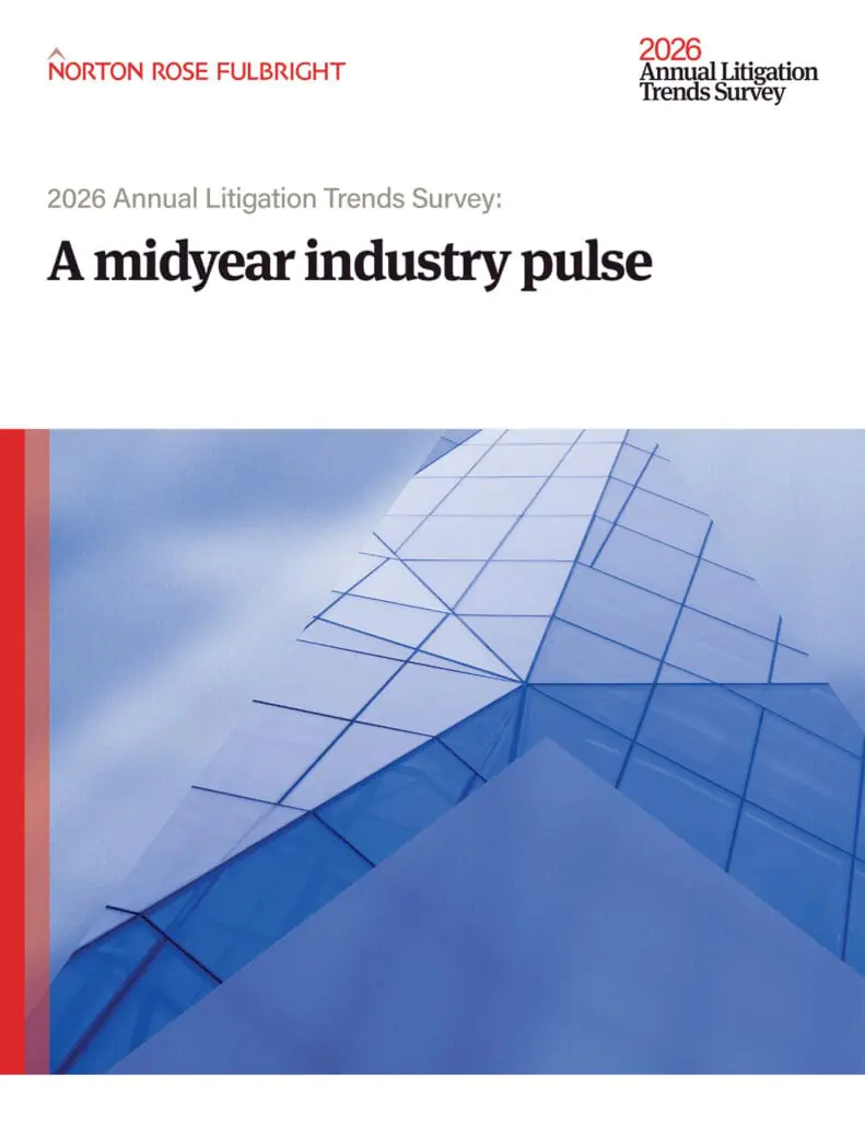 Norton Rose Fulbright 2026 Annual Litigation Trends Survey - A midyear industry pulse-c