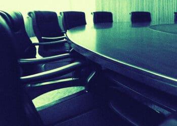 board of directors empty table