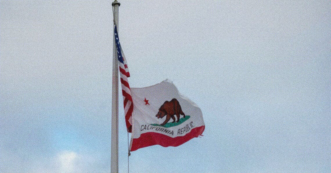 california state flag