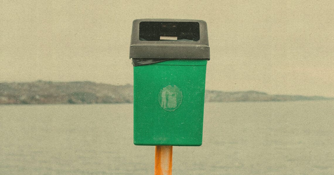 dog poop bin