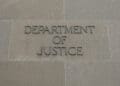 doj building sign
