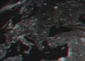global risk concept satellite image