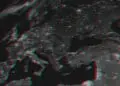 global risk concept satellite image