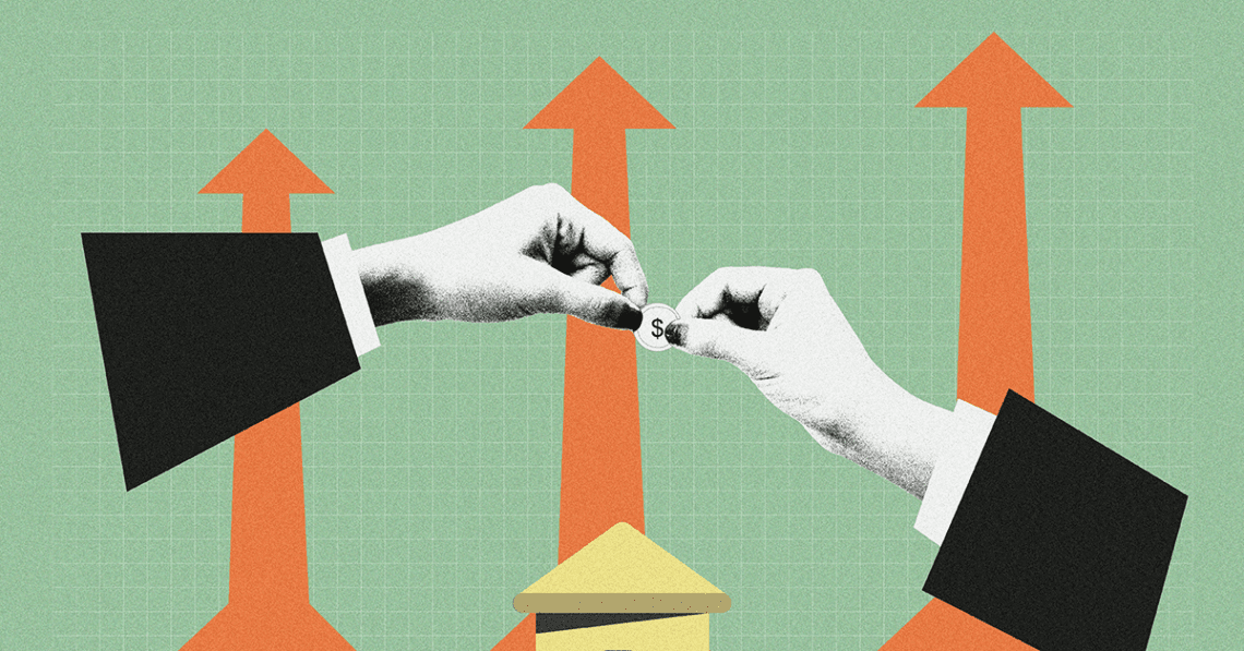 merger and acquisition concept two hands