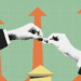 merger and acquisition concept two hands