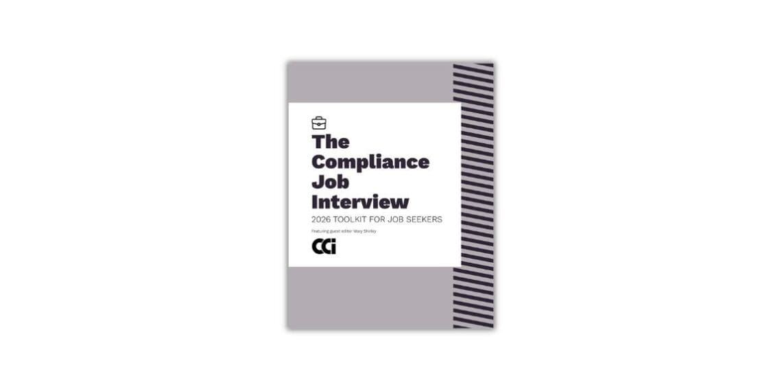 2026 Compliance Job Interview