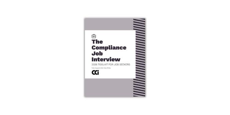 2026 Compliance Job Interview