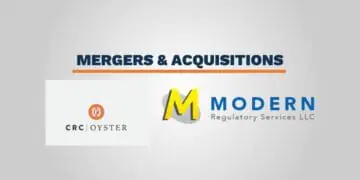 CRC Oyster Modern Regulatory Services M&A