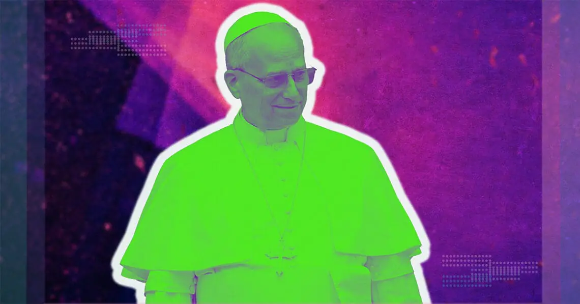 ai religious exemption collage pope leo