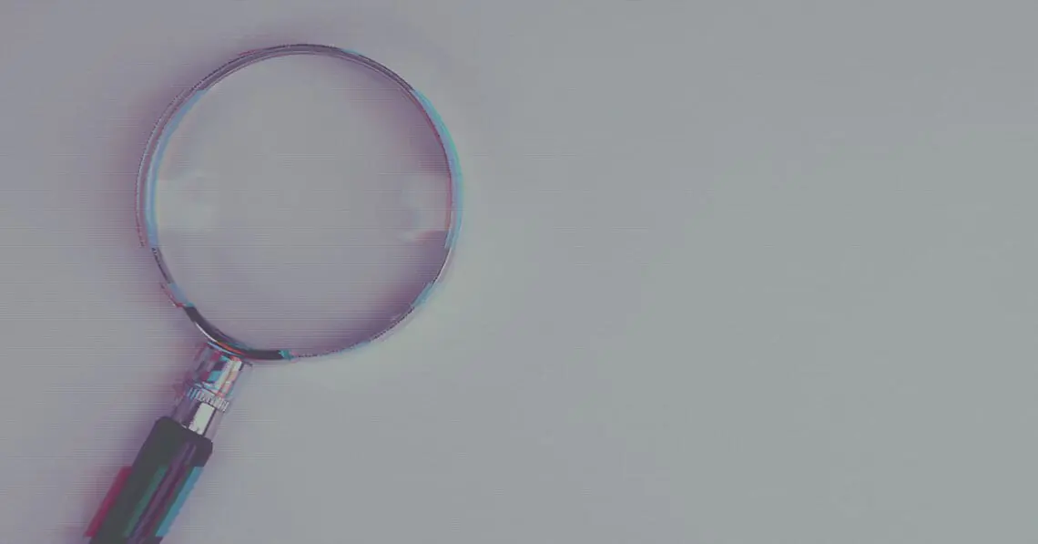 corporate investigation magnifying glass