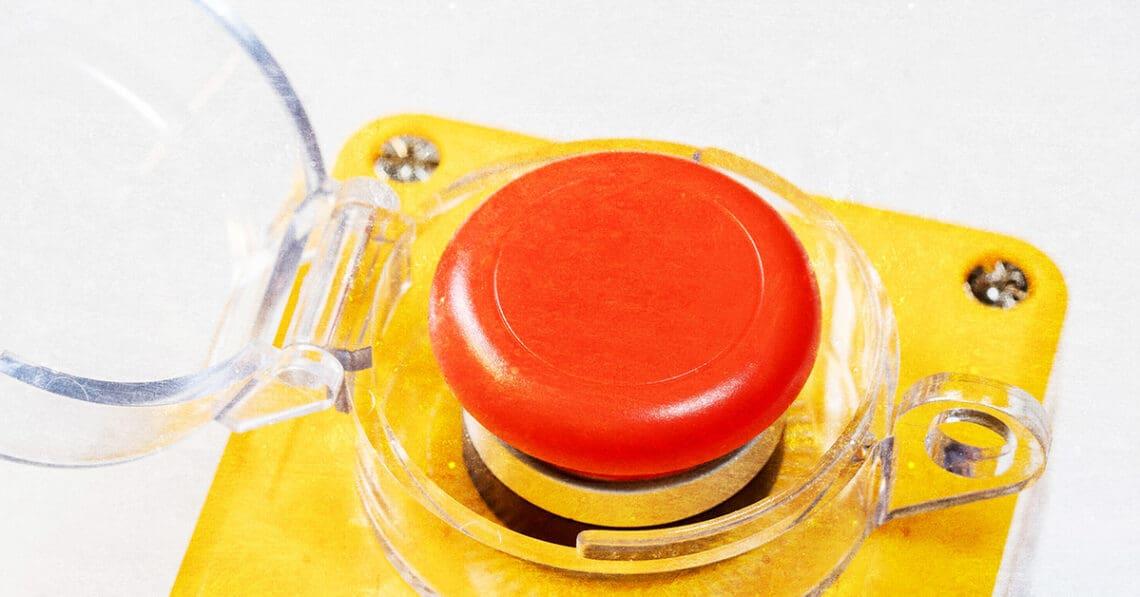 emergency stop button