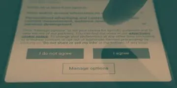 website opt out banner