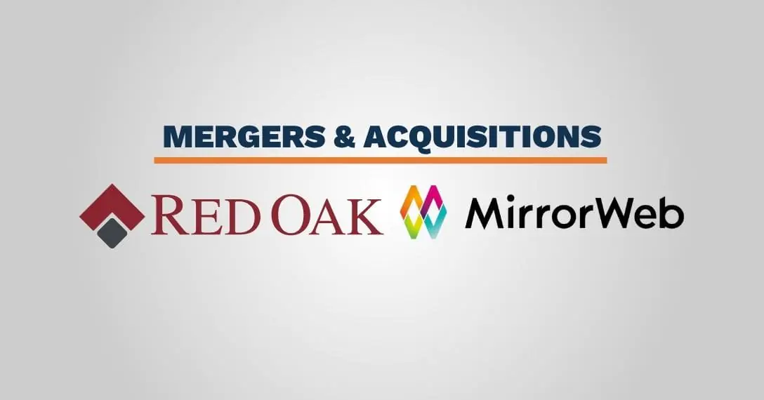 Red Oak MirrorWeb Consolidation M&A